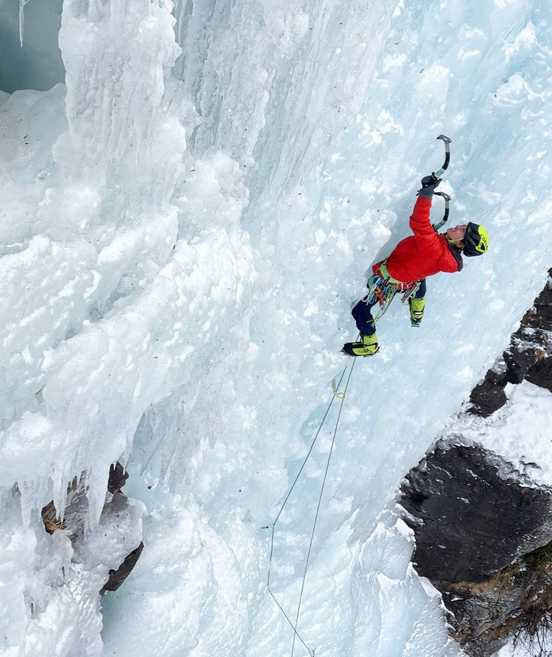 DAV Expedkader Frauen auf Eiskletterlehrgang