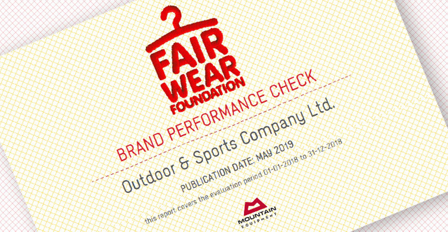 Fear Wear Foundation: Mountain Equipment erneut mit Leader Status ausgezeichnet