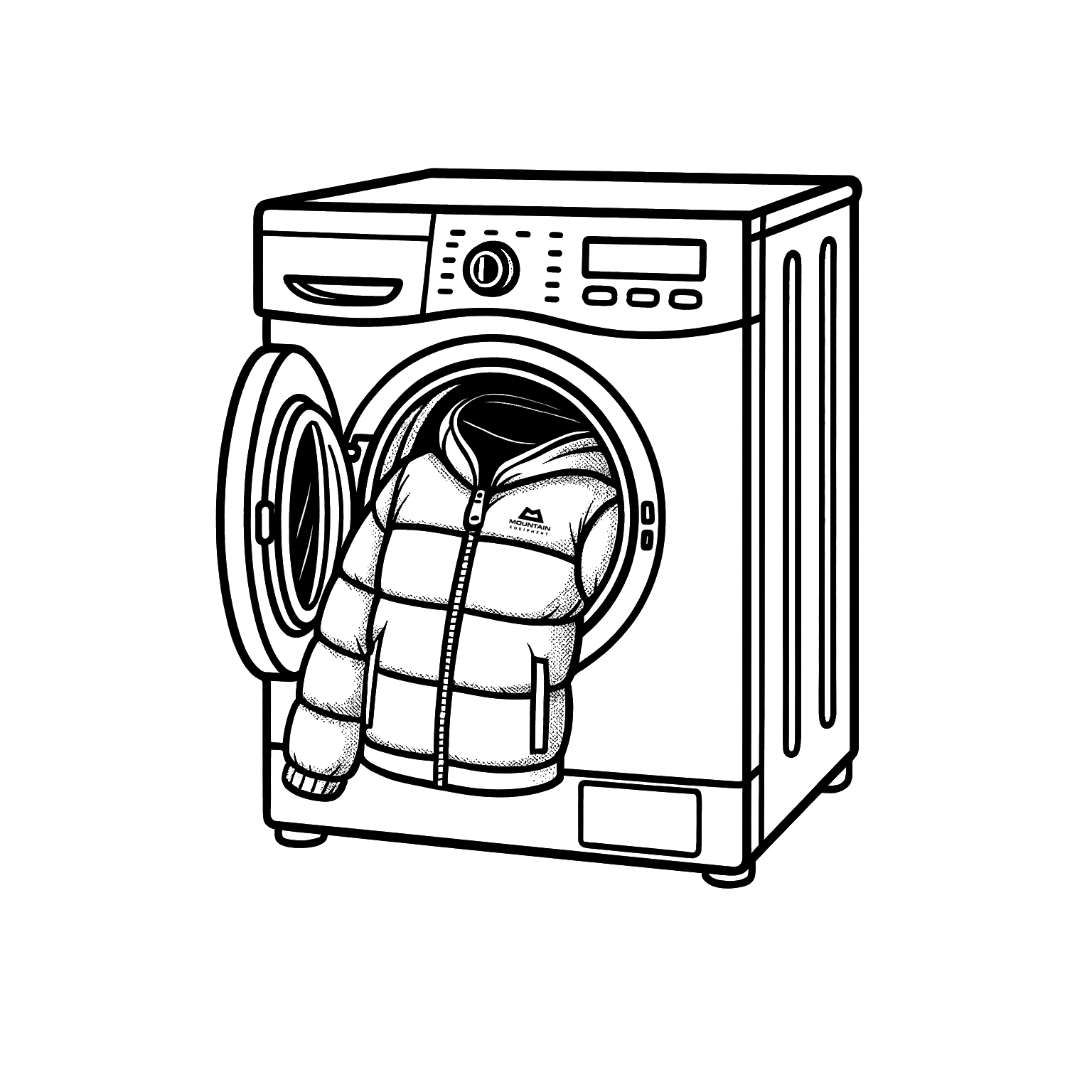 Reinigung Daunenbekleidung