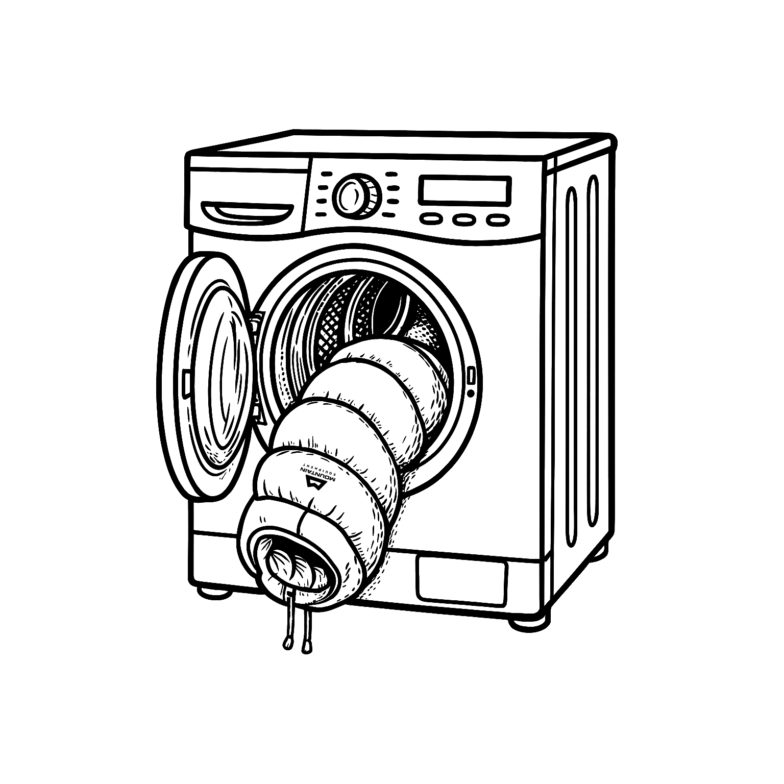 Reinigung Daunenschlafsack