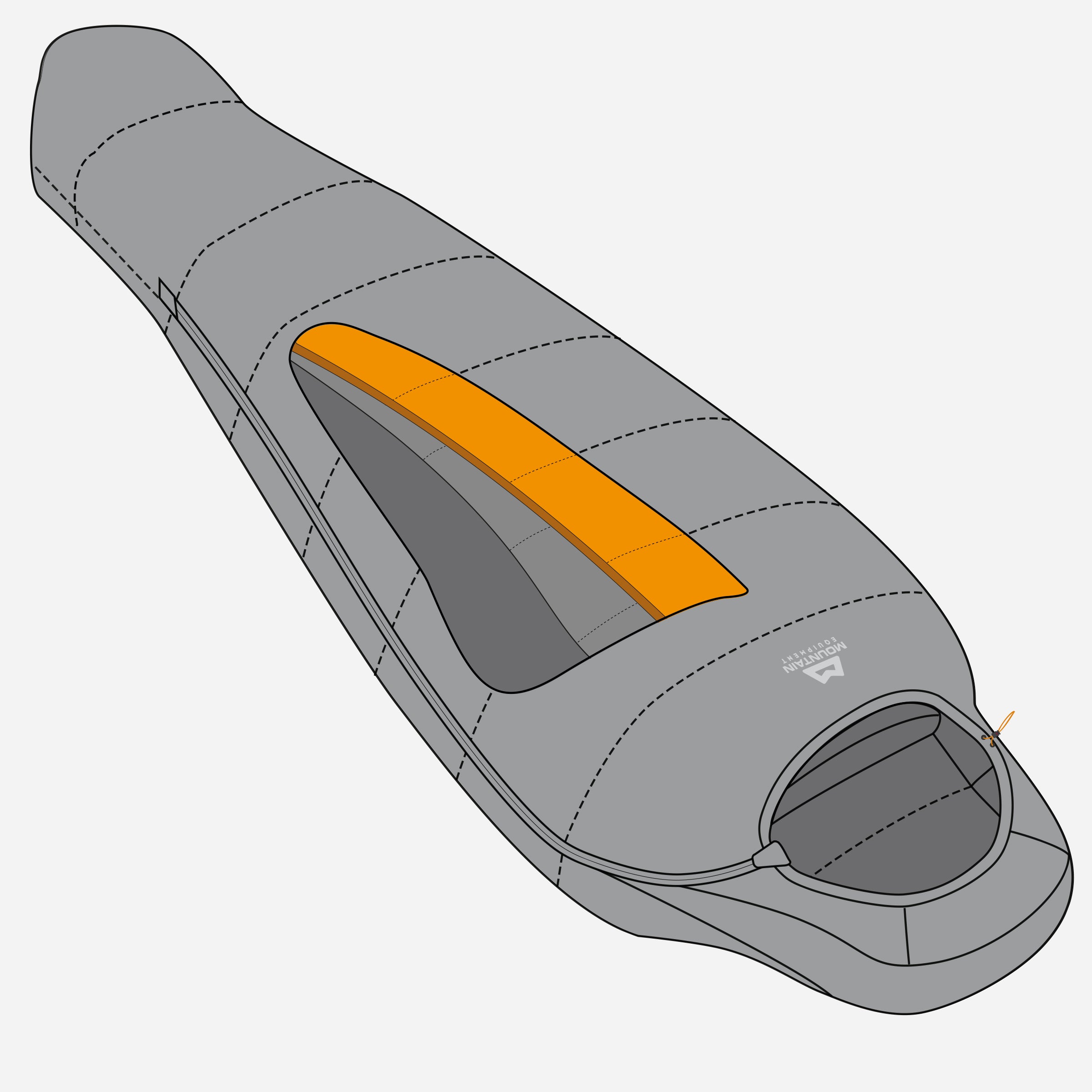 detail::Für die Modelle der Lunar Serie verwenden wir einlagige und mehrlagige Konstruktionen für die POLARLOFT® Isolation und einen effizienten Alpine Fit für optimale Wärmeleistung bei minimalem Gewicht.