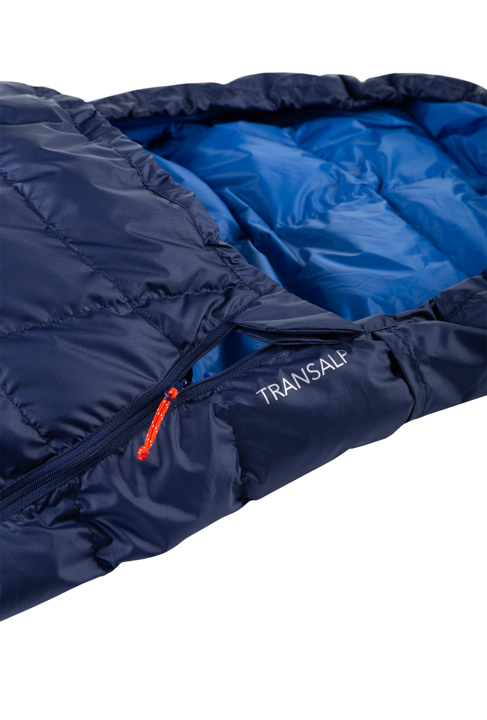 alternate:: Konstruktion mit durchgesteppten Kammern auf der Oberseite