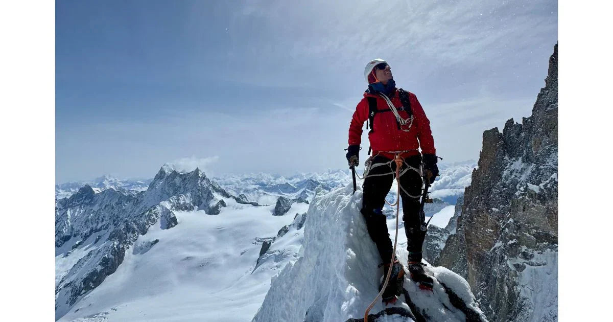 Christophe Dumarest eröffnet neue Route am Mont Blanc du Tacul