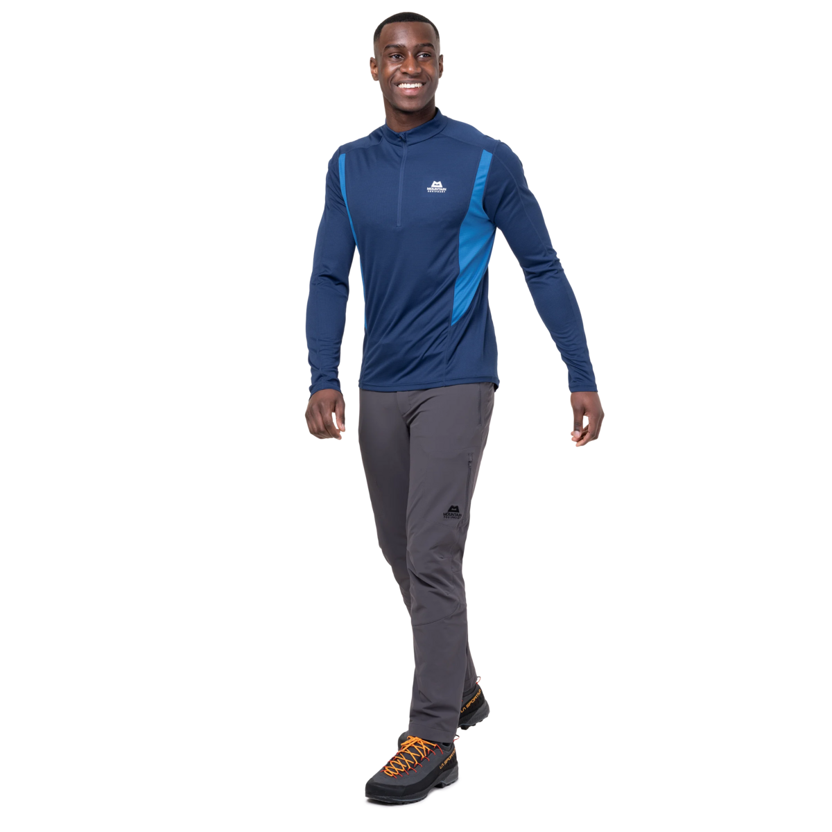 Ignis Long Sleeve Men's Zip Tee