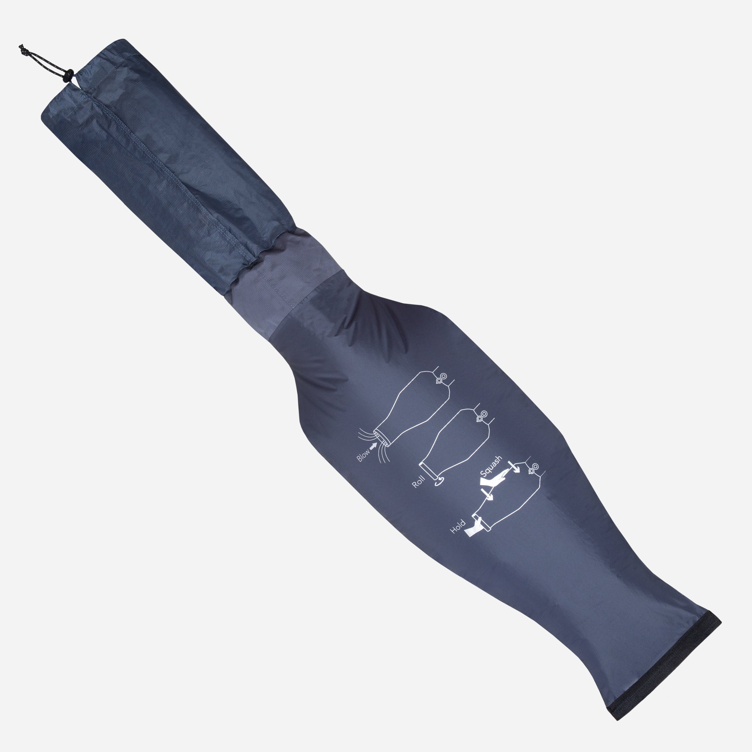 detail::Der mitgelieferte Windsock<sup>TM</sup> zum einfachen Aufblasen der Matte dient auch als Packsack