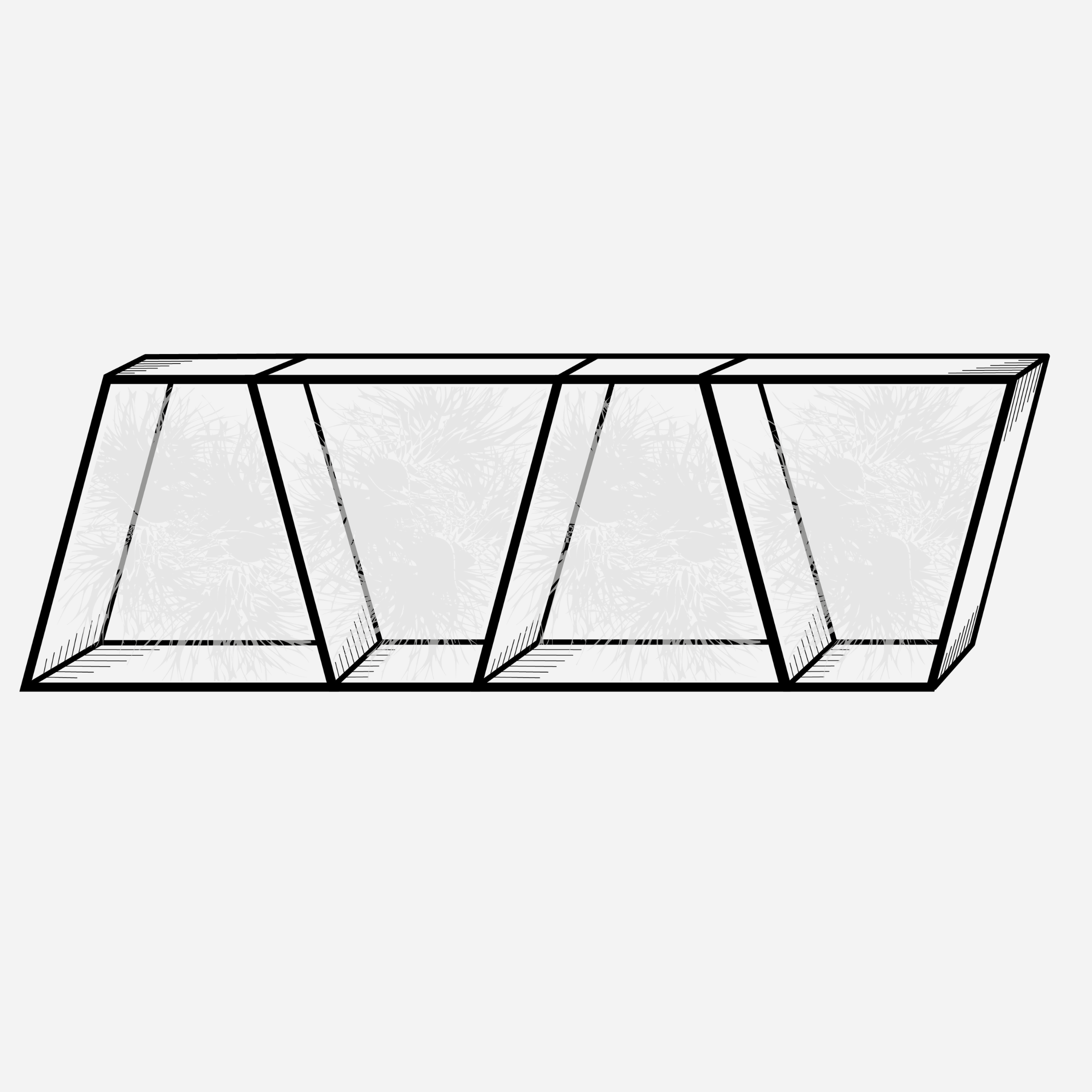 detail::Konstruktion mit Trapezkammern für besten Wärmerückhalt